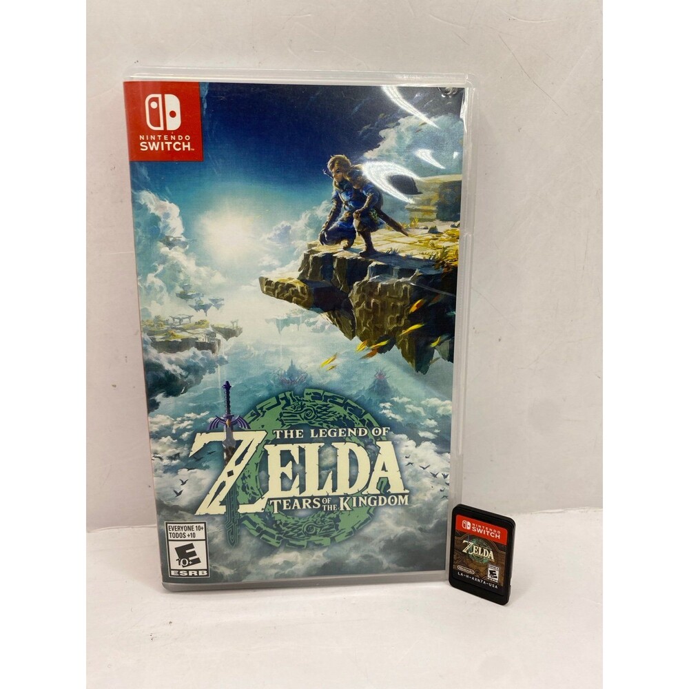 The Legend of Zelda Tears of the Kingdom COMPLETE in box - Nintendo Switch ToTK